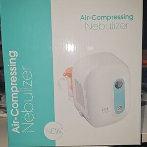 Air-Compressing Nebulizer in White and Teal